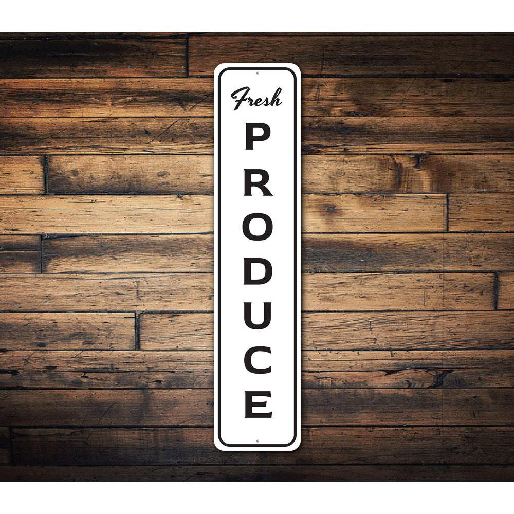Fresh Produce Sign