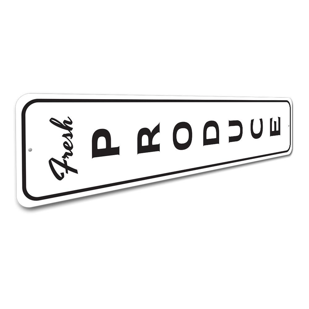 Fresh Produce Sign