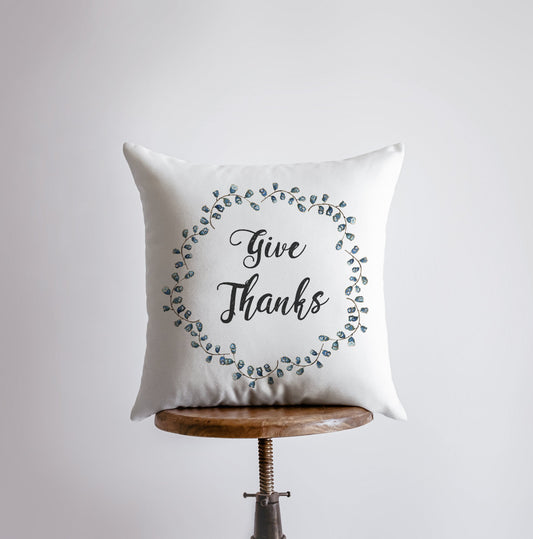 Give Thanks Pillow