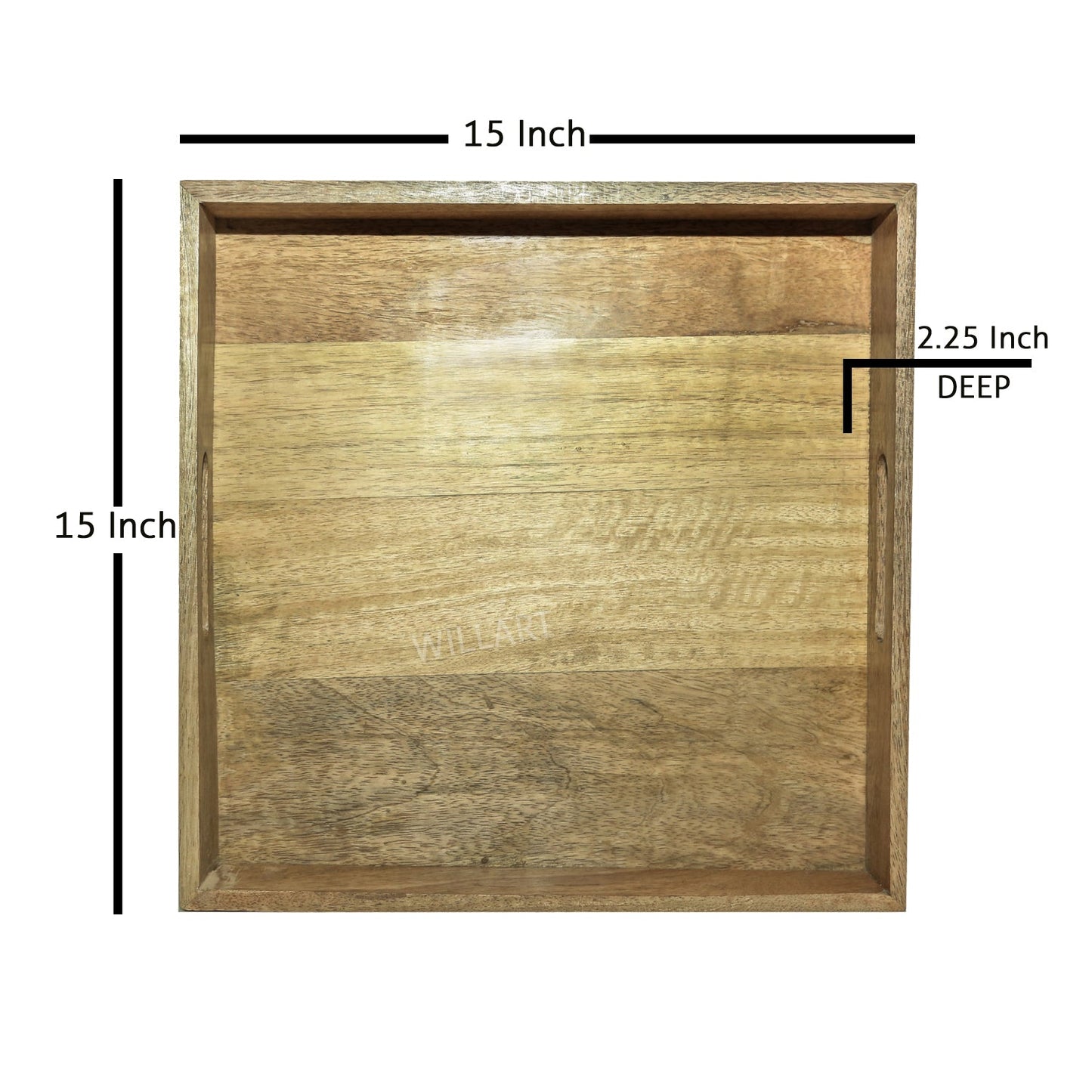 Wooden Tray Farmhouse Decor, Coffee Table Tray, Ottoman Tray or Bed