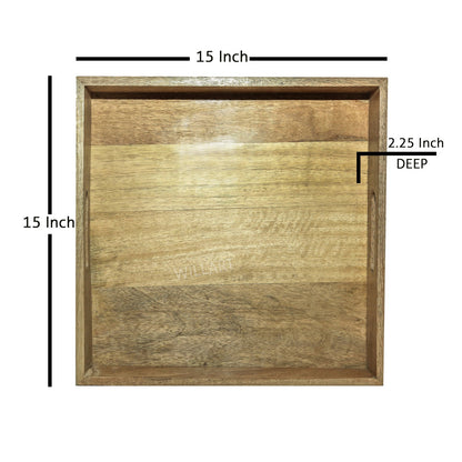 Wooden Tray Farmhouse Decor, Coffee Table Tray, Ottoman Tray or Bed