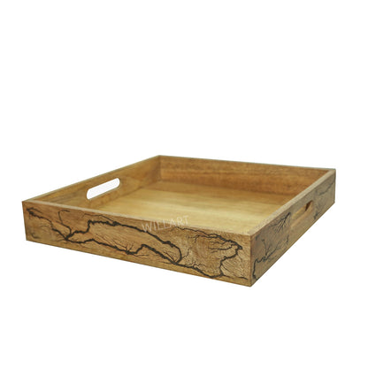 Wooden Tray Farmhouse Decor, Coffee Table Tray, Ottoman Tray or Bed