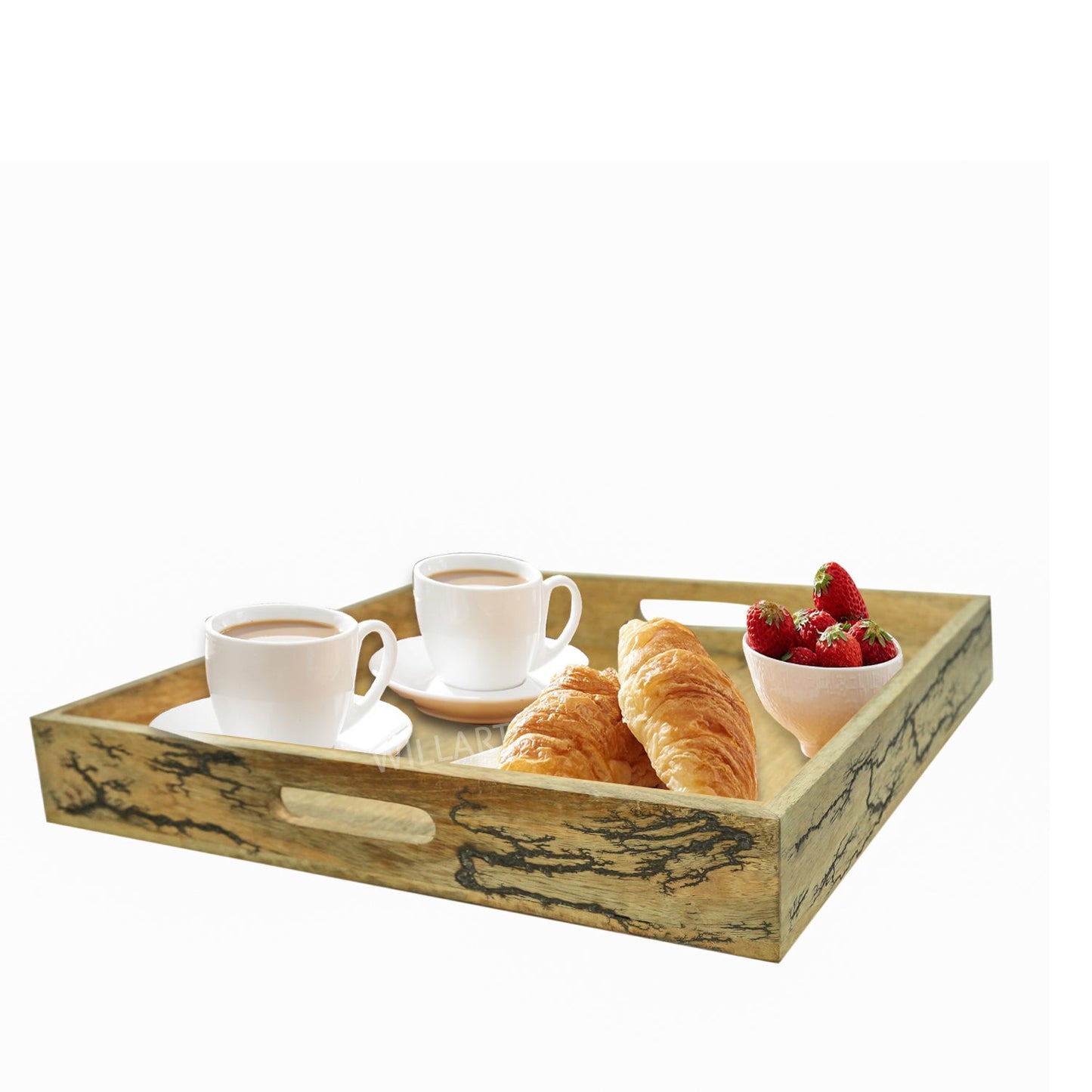 Wooden Tray Farmhouse Decor, Coffee Table Tray, Ottoman Tray or Bed