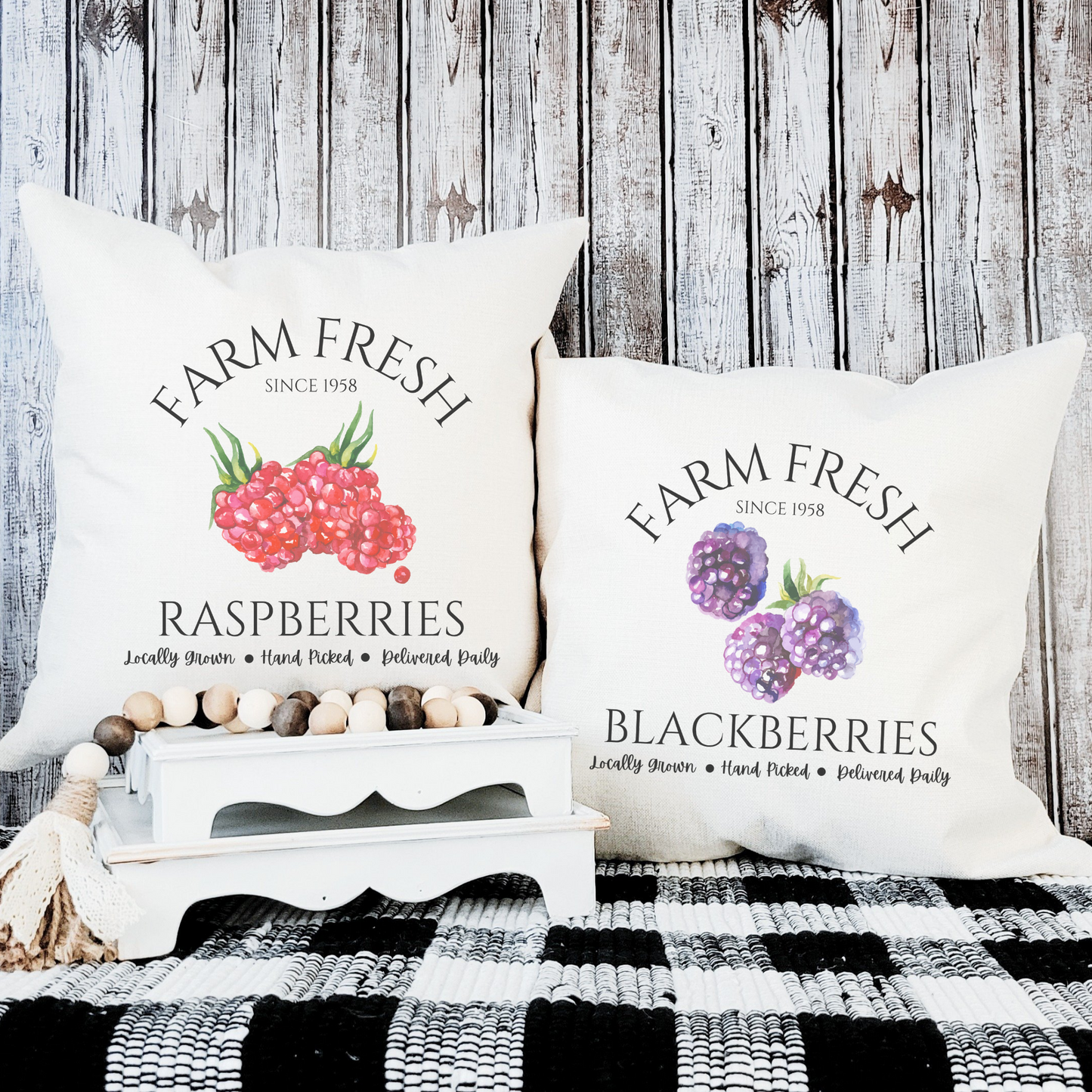 Farm Fresh Pillow Covers