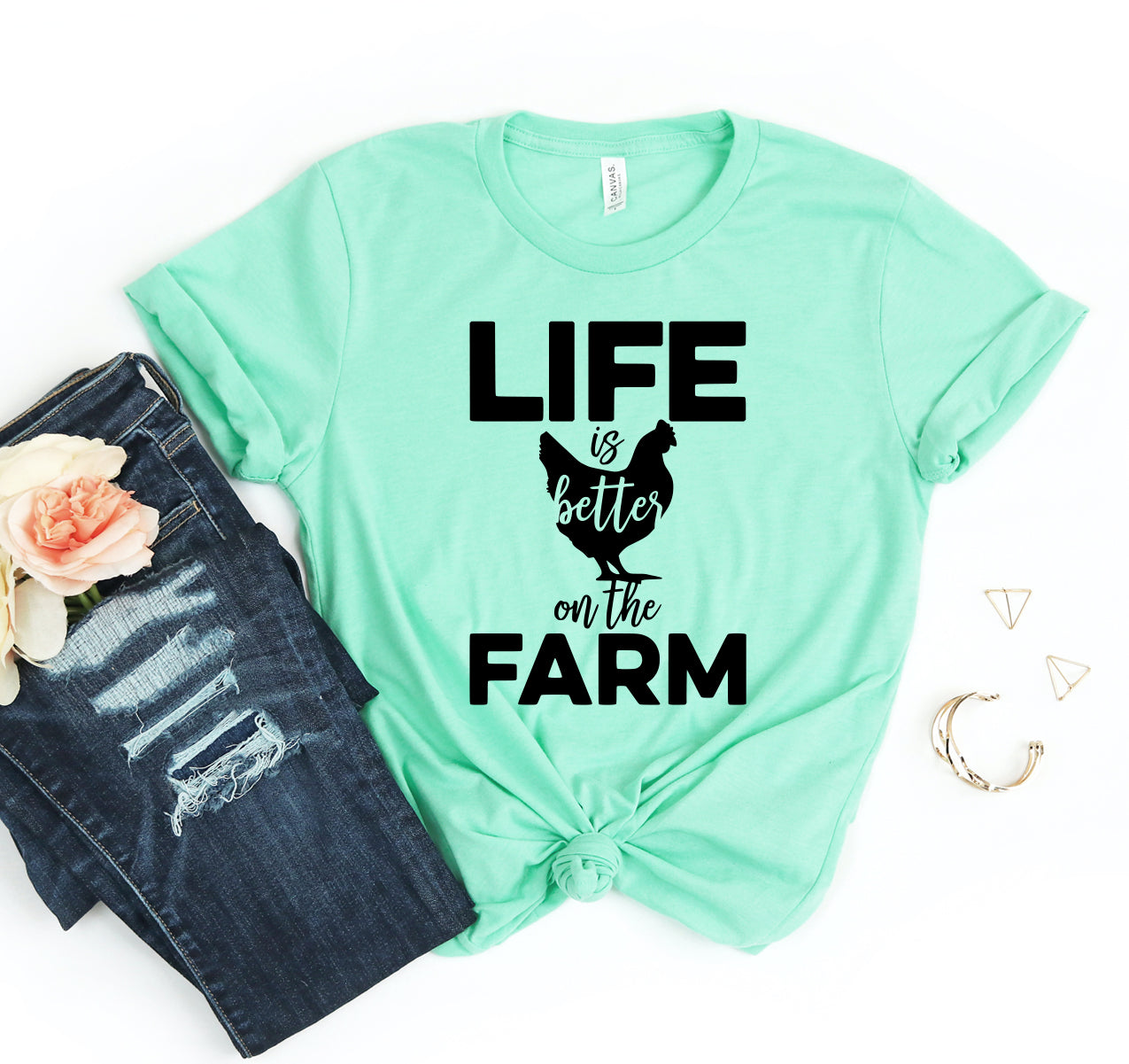 Life Is Better On The Farm T-shirt