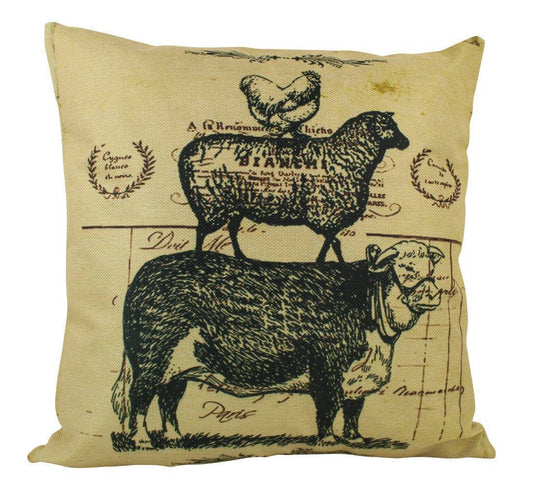 Farm Life | Pillow Cover | Home Decor | Primitive Decor | Farmhouse