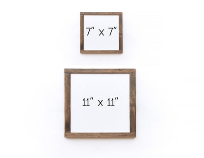 Bathroom Wood Signs