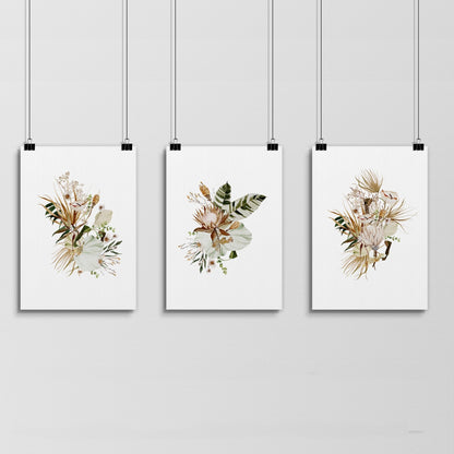 3 pictures above bed | set of 3 framed wall art